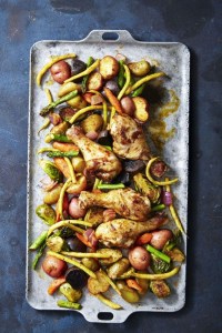 Rustic Smoky Glazed Chicken & Veggie Bake