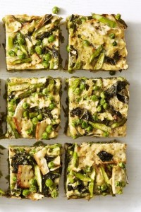 Spring Greens Matzo Frittata